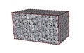 LEERE STEINKÖRBE  200x50x50 CM MW 50x100